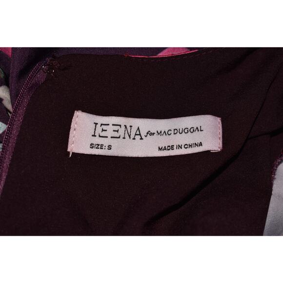 IEENA FOR MAC DUGGAL $378 Floral‎ Printed Mini Sheath Dress Small *Flawed* - Picture 3 of 9